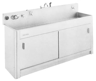 Arkay SP Series Sink with Cabinet and PP3 Plumbing Package